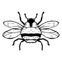 Hummelschlag PNG-Design