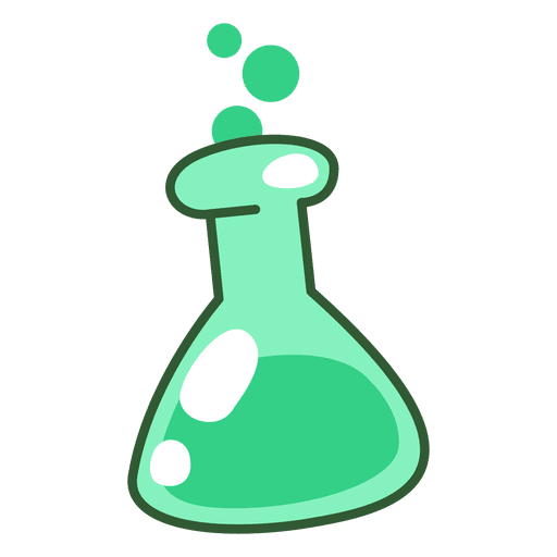 Chemistry flask PNG Design