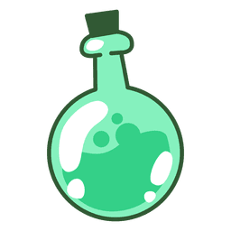Abbildung des Chemiekolbens PNG-Design