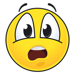 Netter angewiderter Emoticon PNG-Design