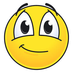 Emoticon sorridente fofo Transparent PNG
