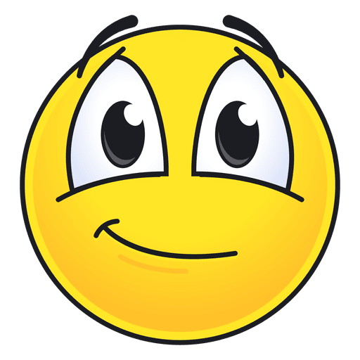 Kawaii Happy Laughing Face PNG & SVG Design For T-Shirts