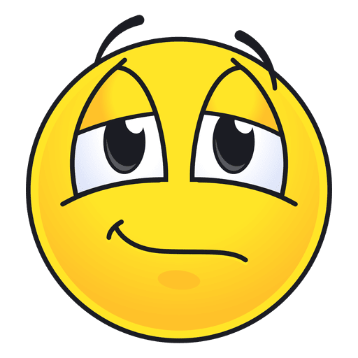 Design PNG E SVG De Rosto De Emoticon Chateado Simples Para Camisetas