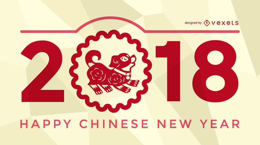 Festive 2018 Chinese New Year poster Festive 2018 Chinese New Year poster