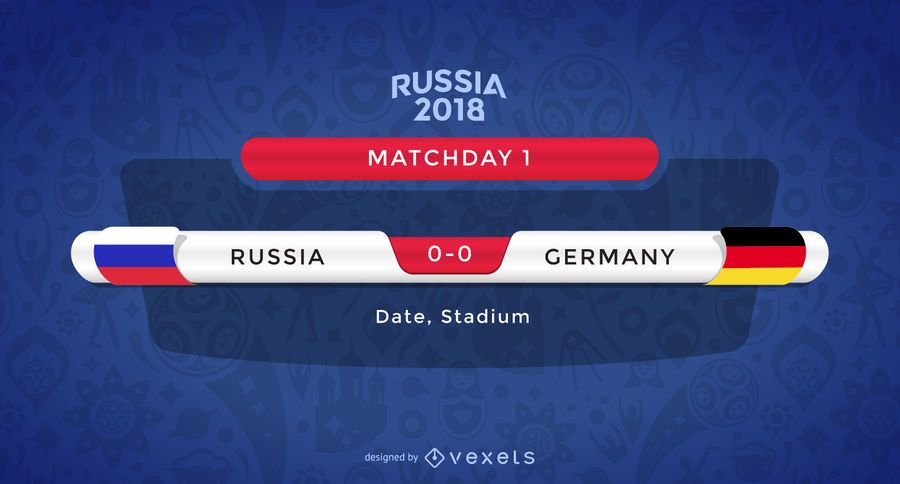 Russia 2018 match graphic maker Russia 2018 match graphic maker