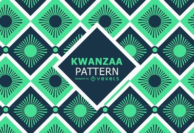Retro Stammes- Kwanzaa-Muster Retro Stammes- Kwanzaa-Muster