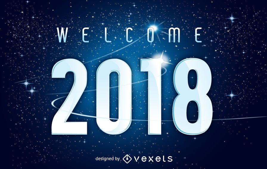 Universum willkommenes Plakat 2018 Universum willkommenes Plakat 2018