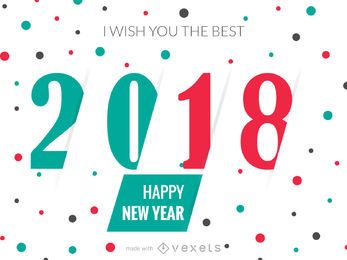 2018 New Year greeting card maker 2018 New Year greeting card maker