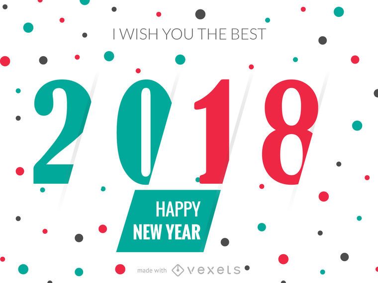 2018 Neujahrsgrußkartenhersteller 2018 Neujahrsgrußkartenhersteller