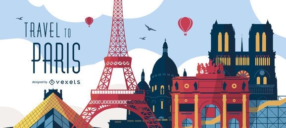 Viaje a la ilustración del cartel de París