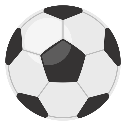 Classic football ball icon PNG Design