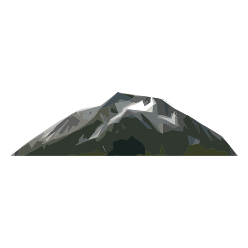 Mount peak PNG Design