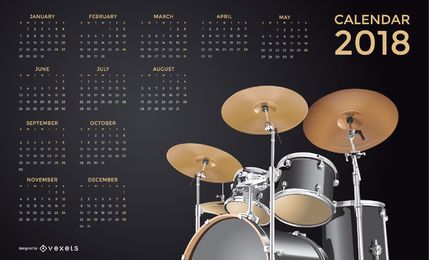 Music 2018 calendar