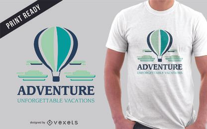 Travel adventure t-shirt design