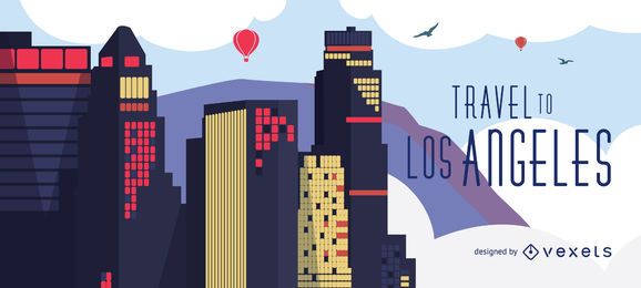 Viajar al horizonte de Los Ángeles