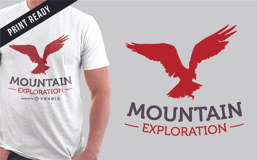 Mountain exploration t-shirt design Mountain exploration t-shirt design