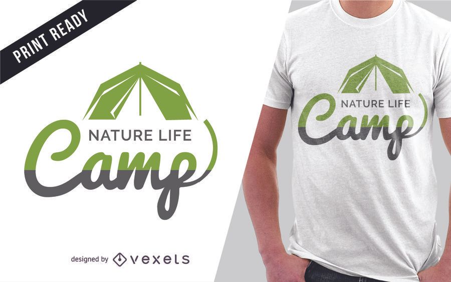 Camping t-shirt design Camping t-shirt design