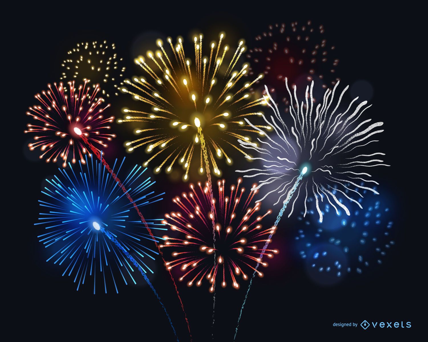 Padrão De Cor De Fogo De Artifício Elementos PNG , Cores, Efeitos De Fogos  De Artifício, Estrelas Imagem PNG e Vetor Para Download Gratuito