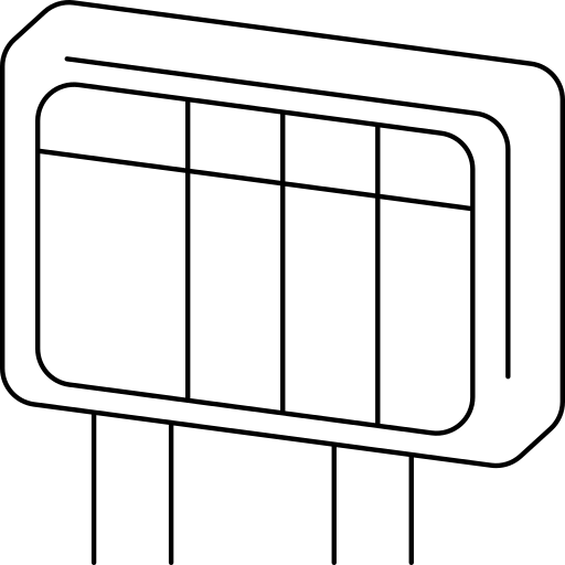 Ícone abstrato de raios de sol Desenho PNG