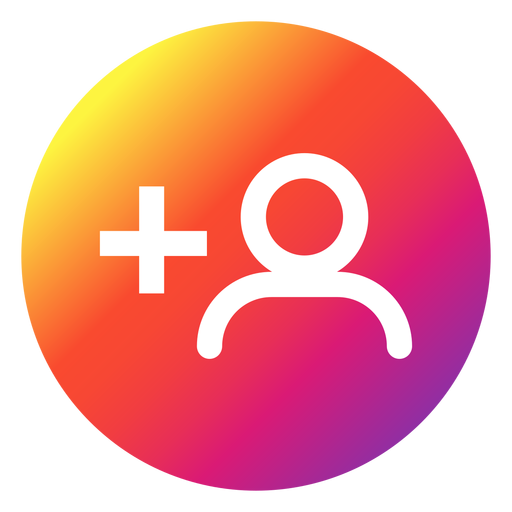 Instagram discover people button PNG Design