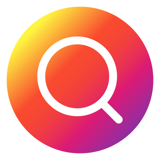 Download Instagram search button - Transparent PNG & SVG vector file