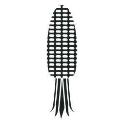 Icono de maíz gris Kwanzaa Transparent PNG