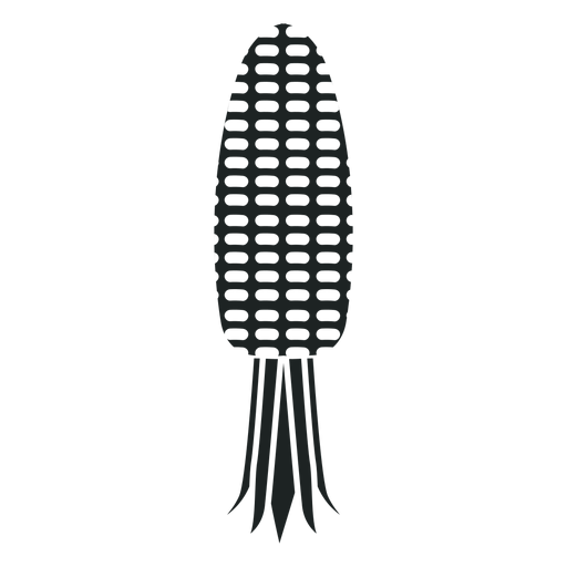 Kwanzaa corn grey icon PNG Design