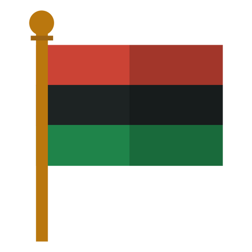 Kwanzaa pan african flag icon - Transparent PNG & SVG vector file