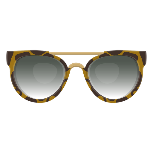 Download Leopard clubmaster sunglasses - Transparent PNG & SVG ...