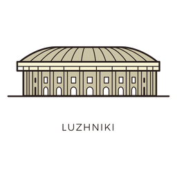 Luzhniki football stadium logo PNG Design