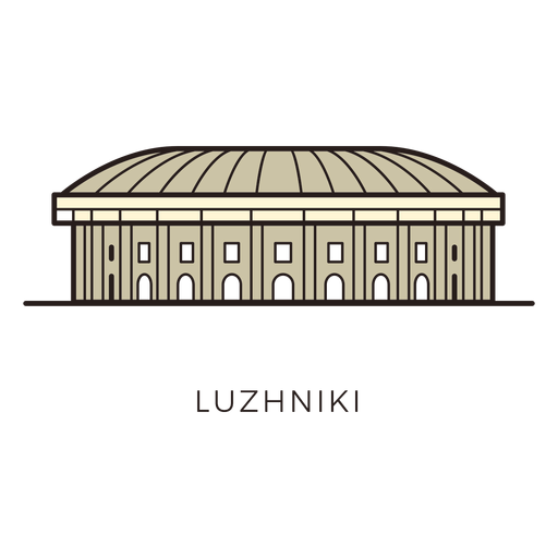 Logo do est?dio de futebol Luzhniki Desenho PNG