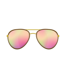 Pink aviator sunglasses