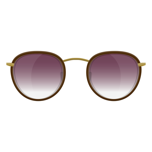 Violette Persol Sonnenbrille PNG-Design