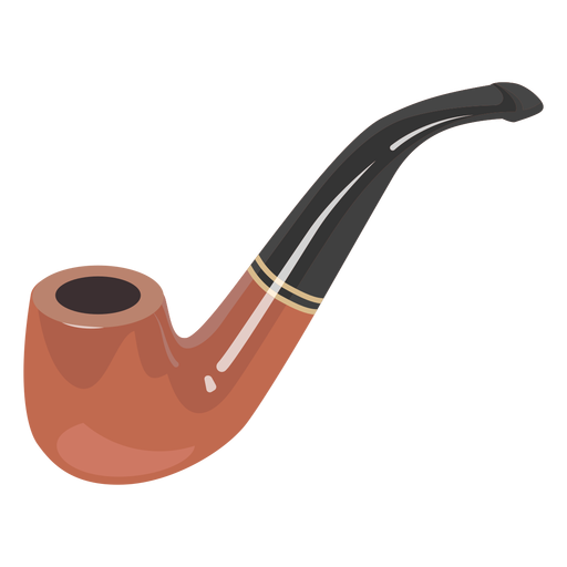 Smoking pipe illustration