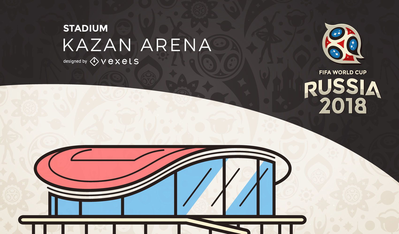 Estádio Kazan Arena Rússia 2018