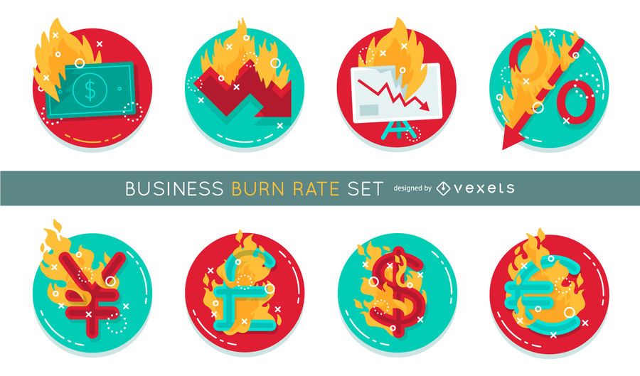 Business burn rate set Business burn rate set