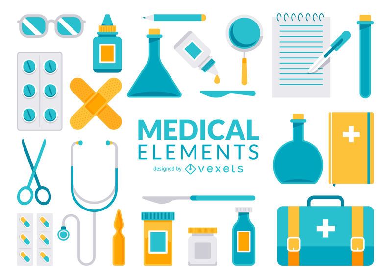 Medical elements collection Medical elements collection