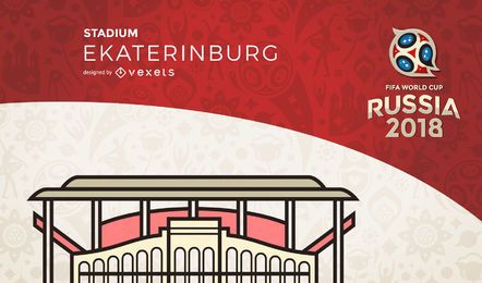 Rusia 2018 estadio Ekaterinburg