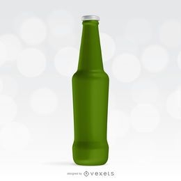 Embalagem ilustrada de garrafa de refrigerante