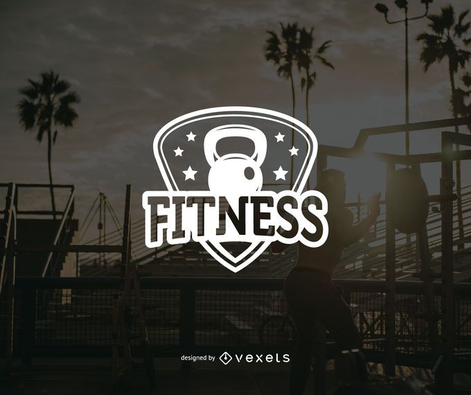 Fitness logo badge template Fitness logo badge template