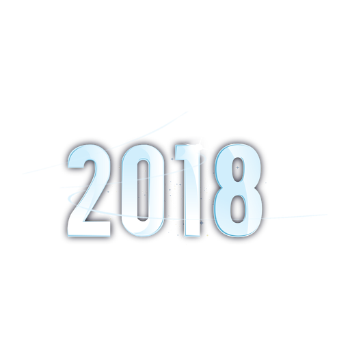 2018 hellblau PNG-Design
