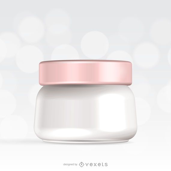 Skin cream mockup illustration Skin cream mockup illustration