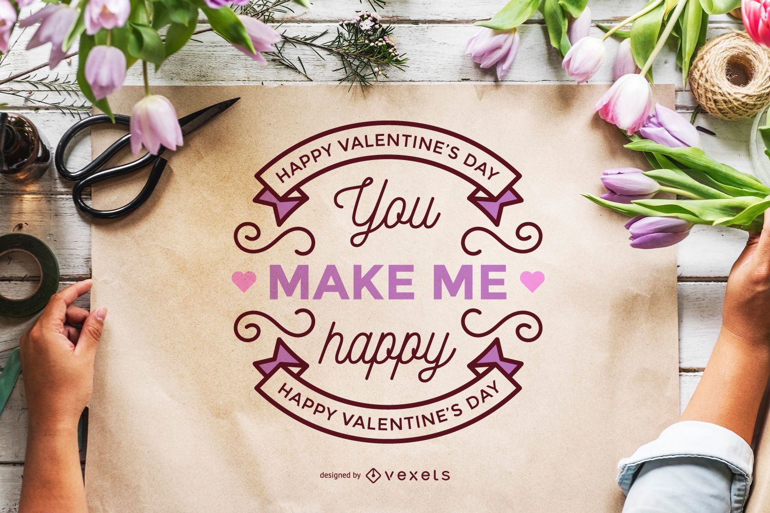 Valentine?s Day mockup