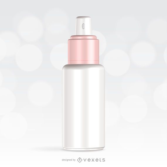 Spray packaging mockup design Spray packaging mockup design