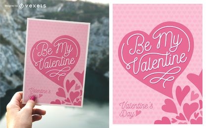 Cute Valentine's Day greeting card