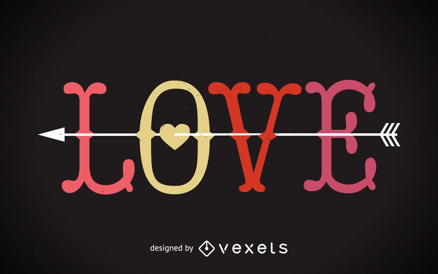 Retro love background Retro love background