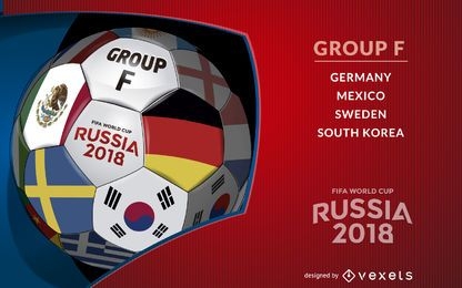 Russia 2018 Group F ball