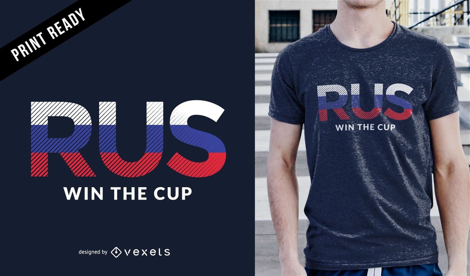 Russland Cup T-Shirt-Design