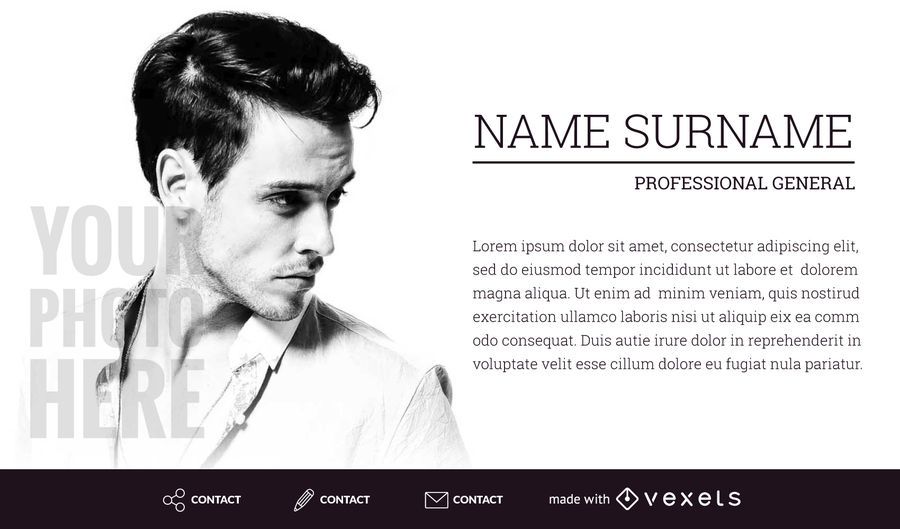 Minimalist CV maker Minimalist CV maker
