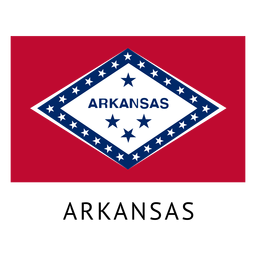 Arkansas state flag PNG Design Transparent PNG